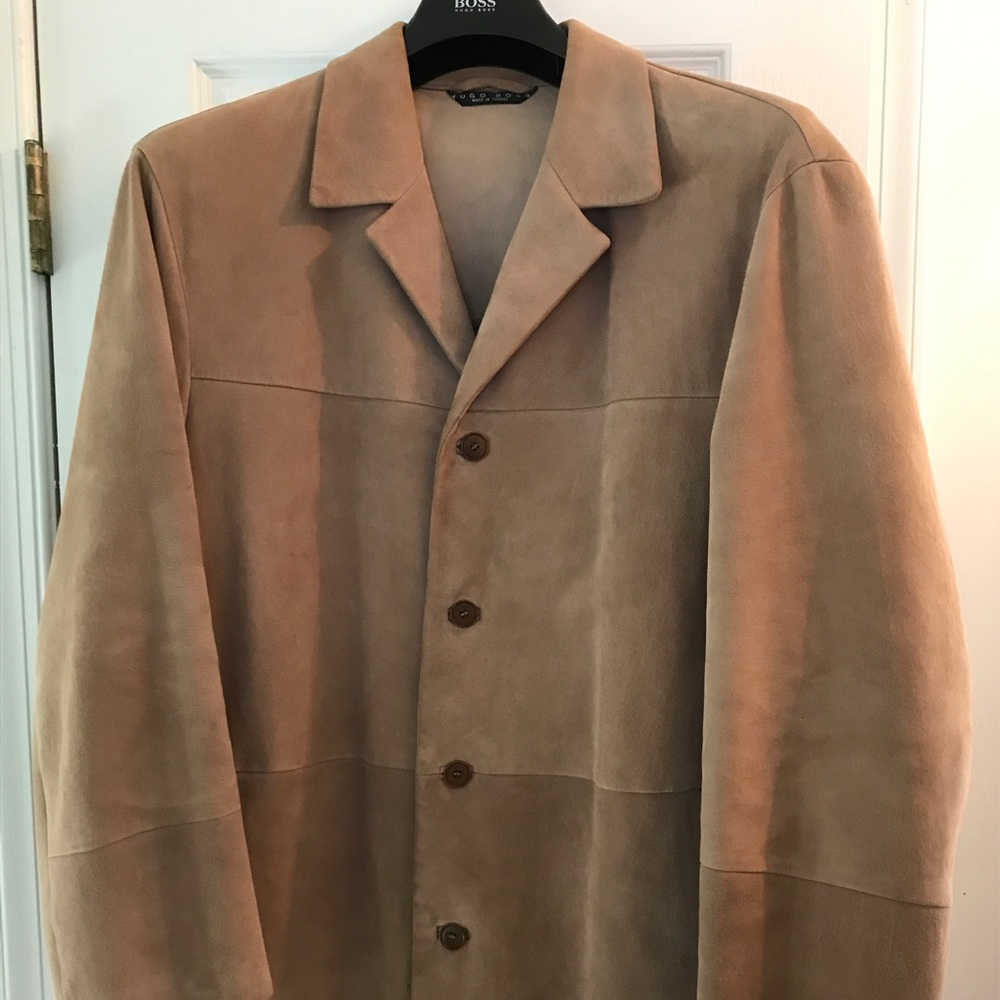Men’s Suede Hugo Boss Jacket